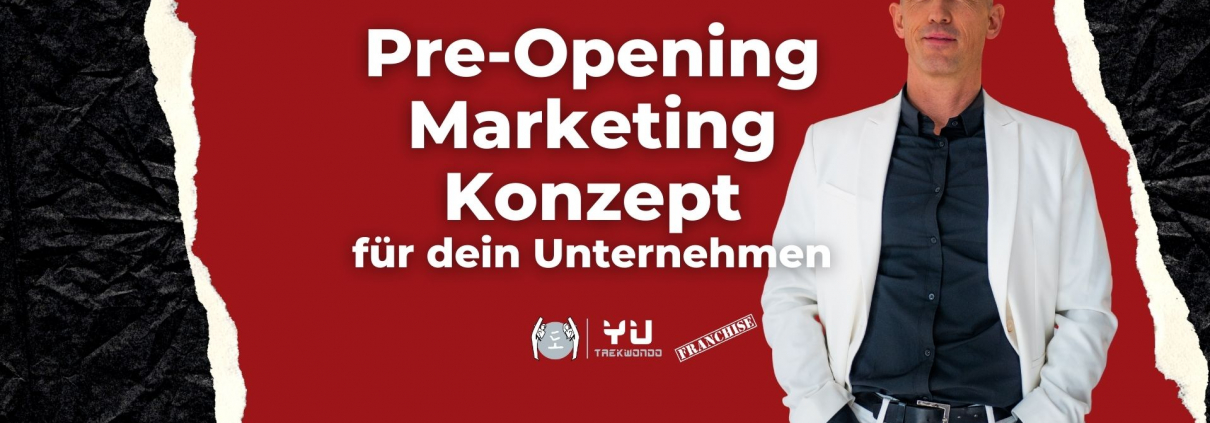 Pre-Opening Marketing Konzept Yu Franchise